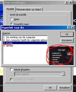 kies invoer