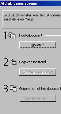menu afdruk samenvoegen